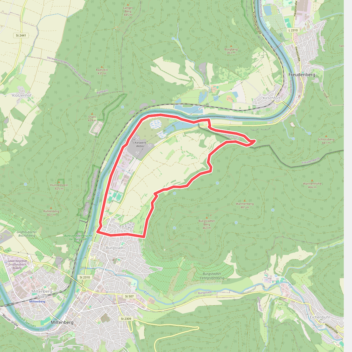 Rundwanderweg Bürgstadt Stutz 2: Maintal-Weg