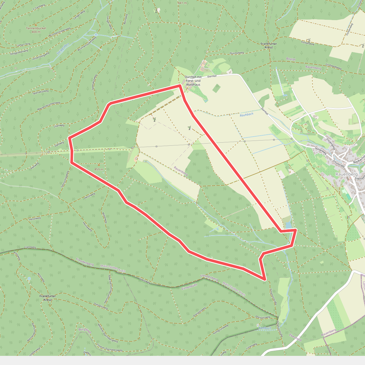 Rundwanderweg Freudenberg, F3, Dürrhof-Weg