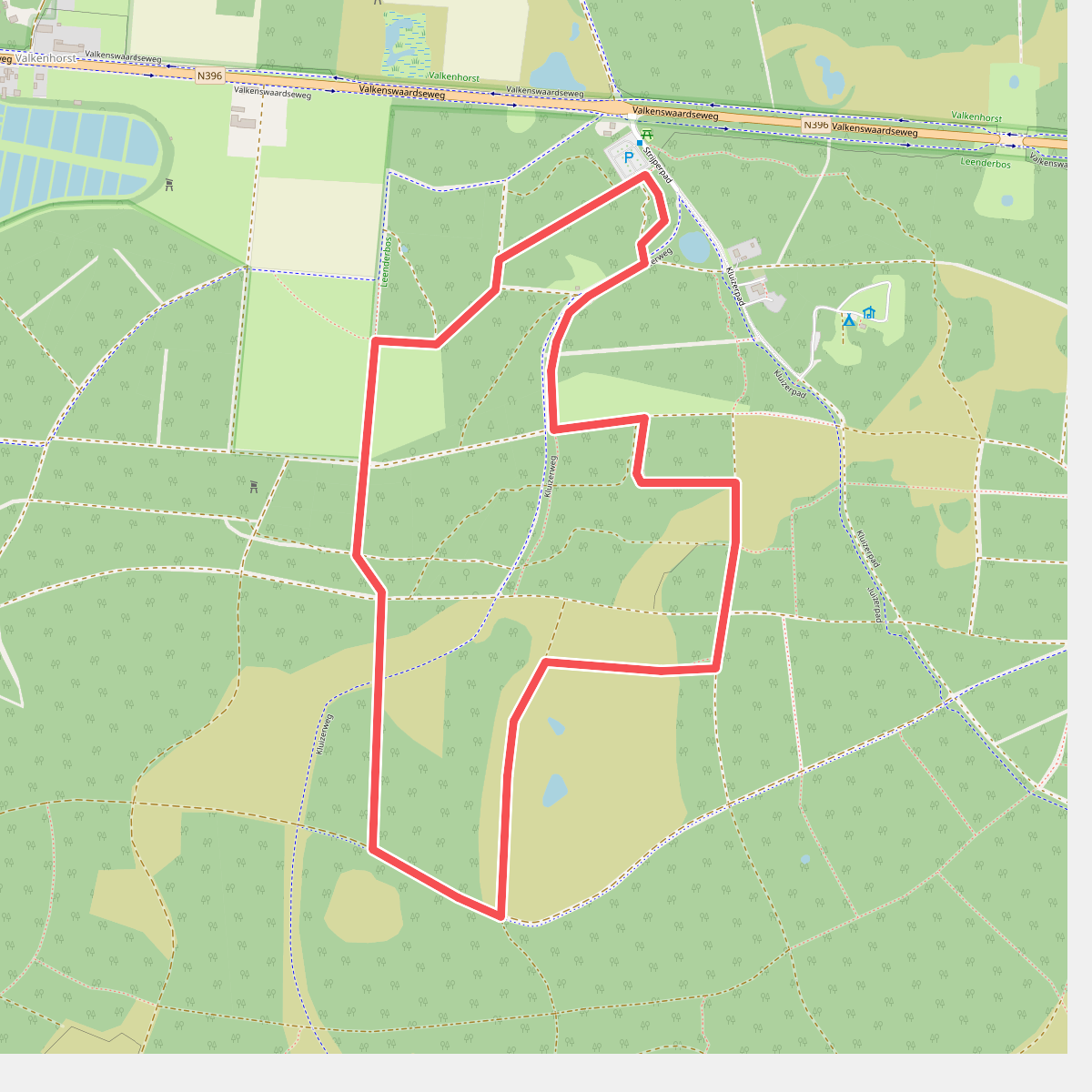 Wandelroute Bos- en Heidewandeling