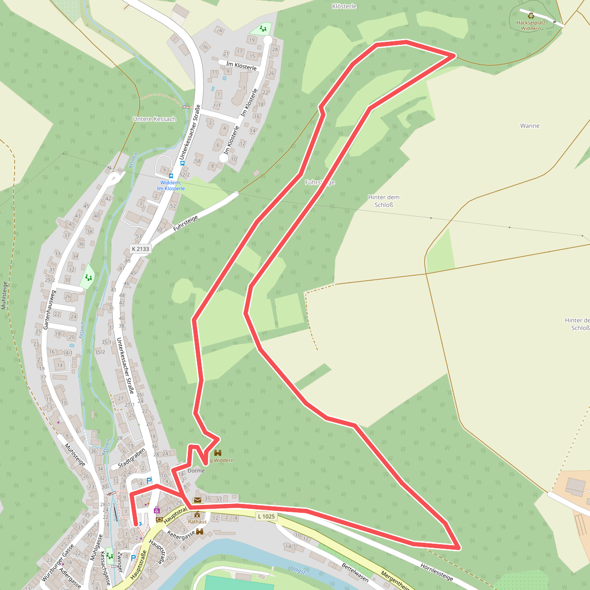KJ9 Schlossberg-Rundweg