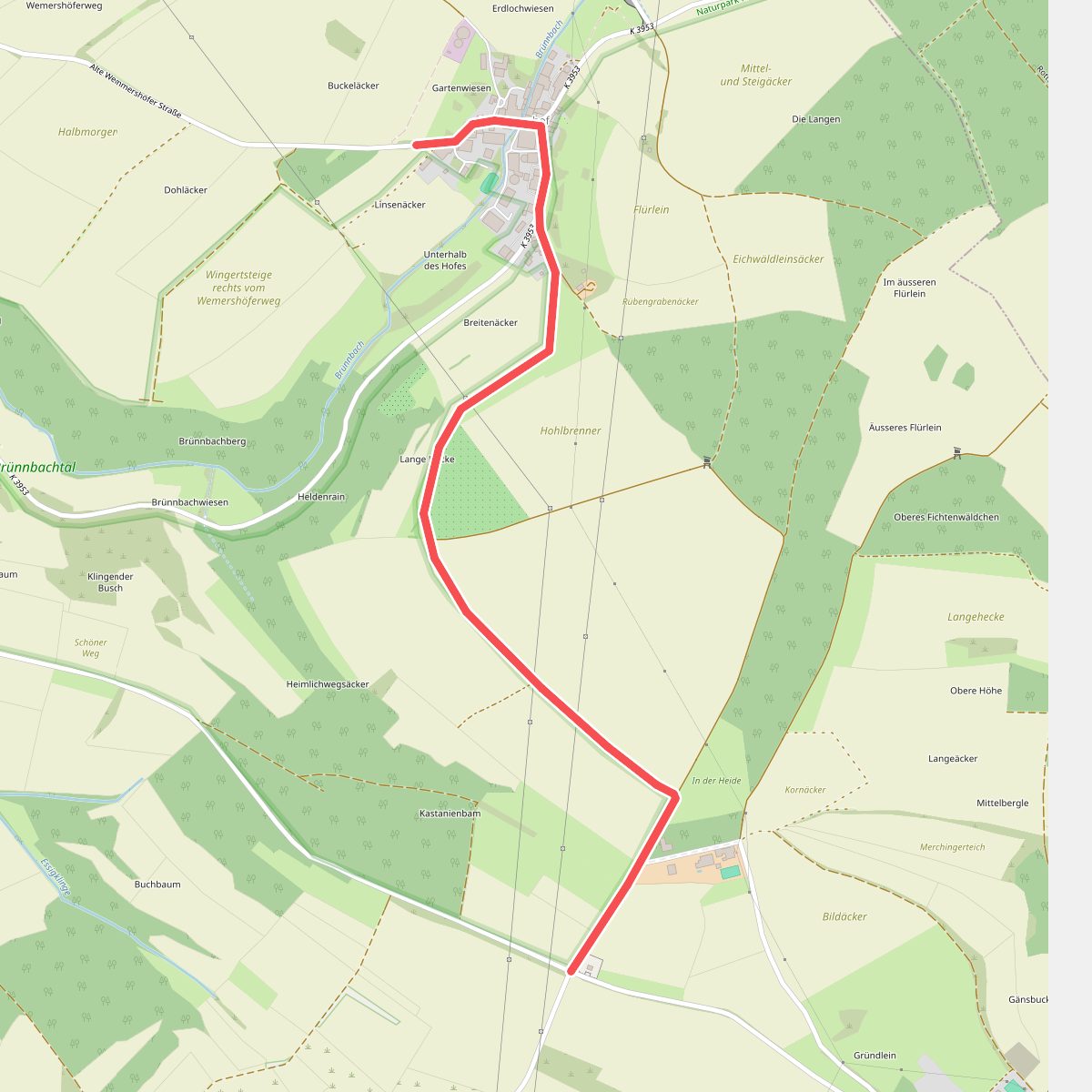 Rundwanderweg Adelsheim 3: Bildäcker-Weg