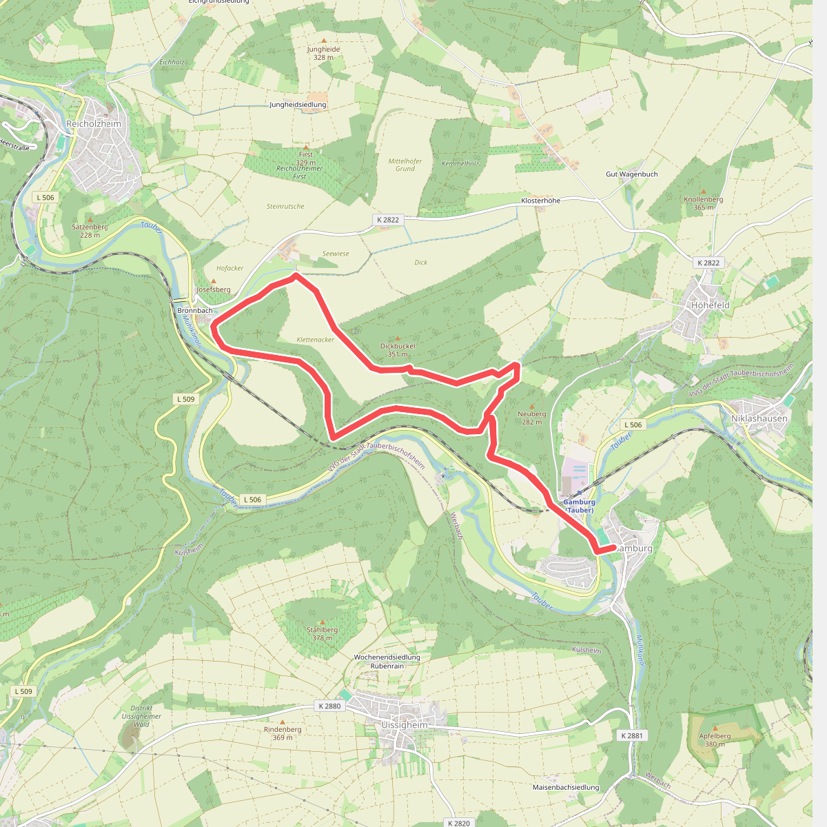Rundwanderweg Gamburg 4
