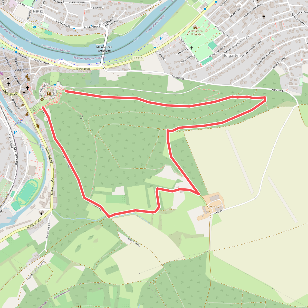 Wanderweg Wertheim 1