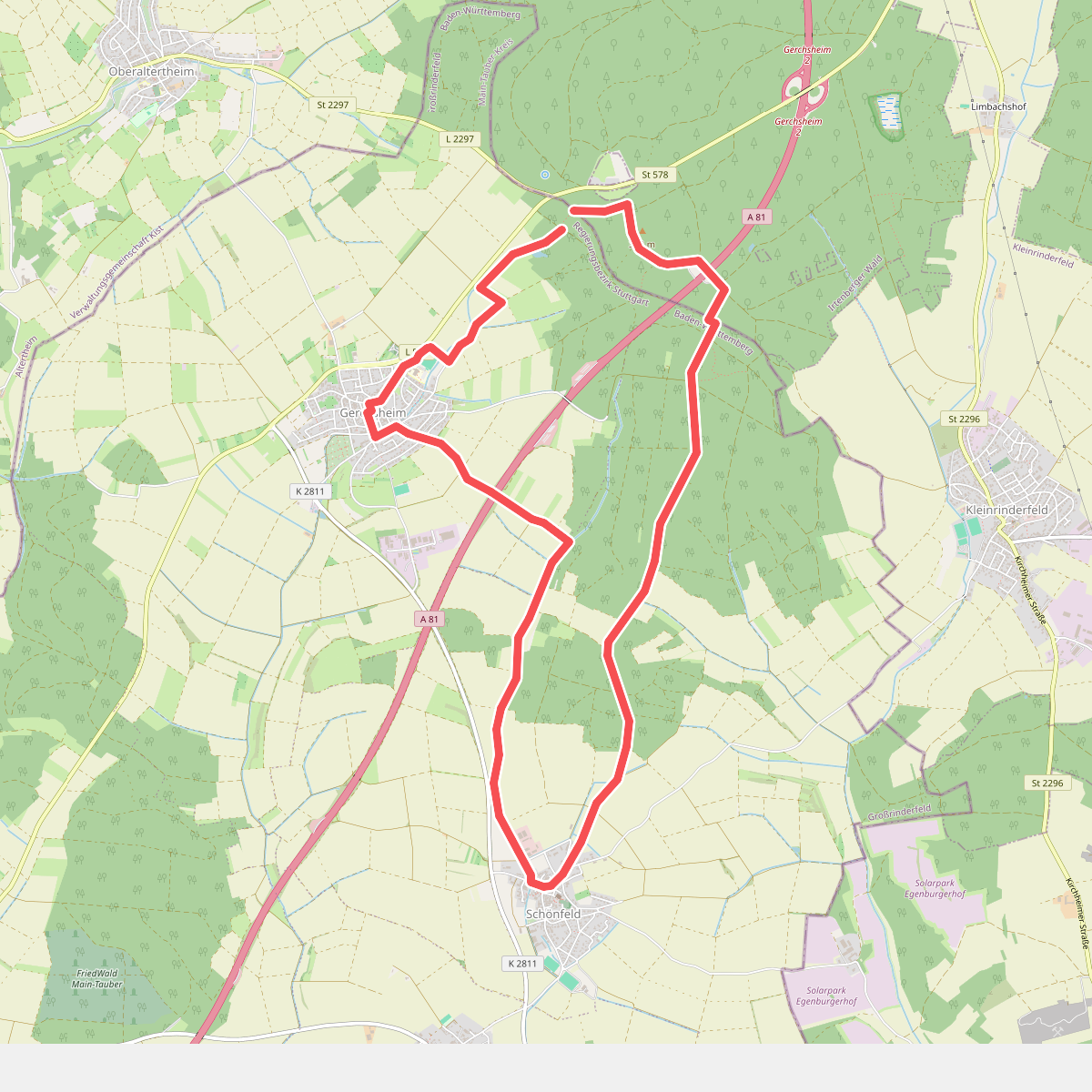 Liebliches Taubertal – Rundwanderweg 12 – Bildstöcke und Wegkreuze