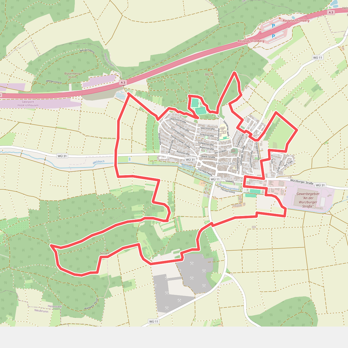 Panoramaweg Helmstadt