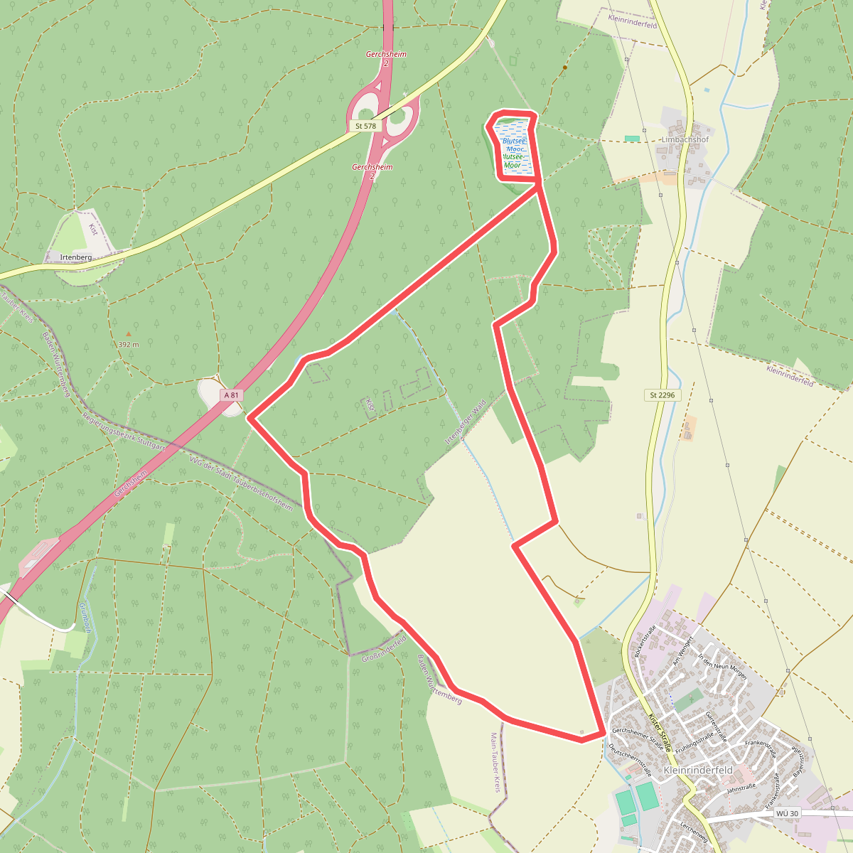 Rote Ente - Kleinrinderfeld