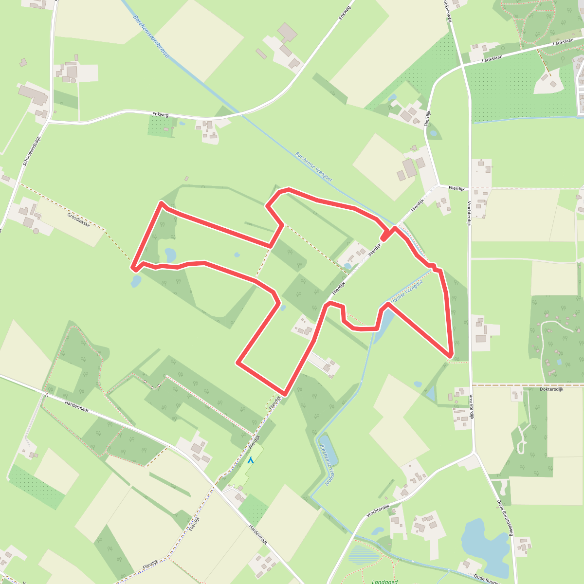 Wandelroute Hagenbeek