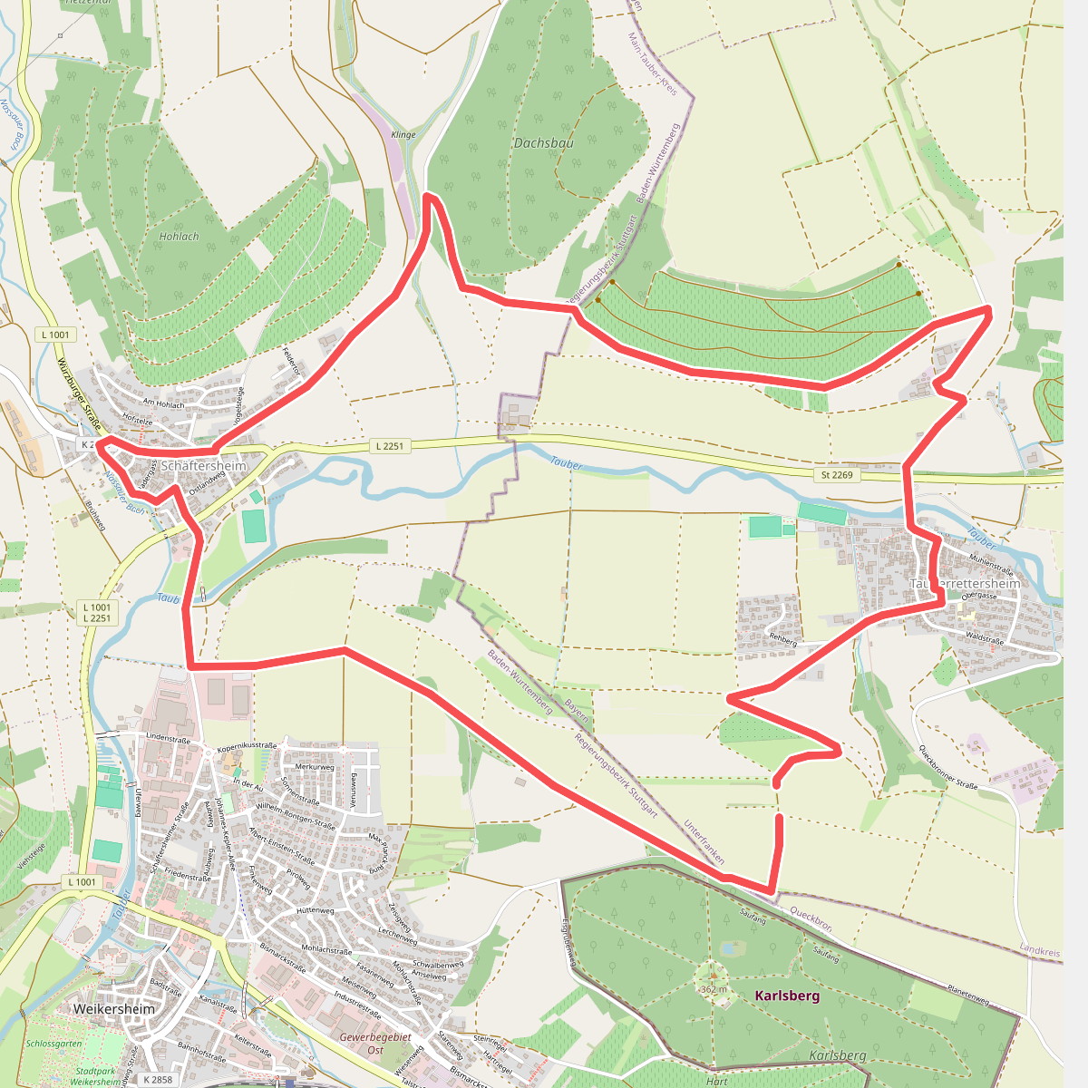 Kulturweg Tauberrettersheim / Schäftersheim