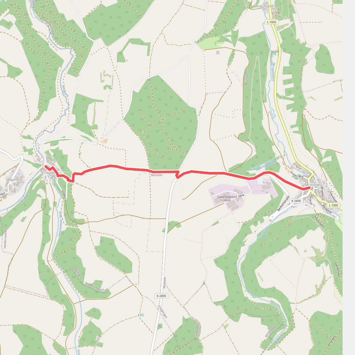 roter Punkt Münster - Standorf