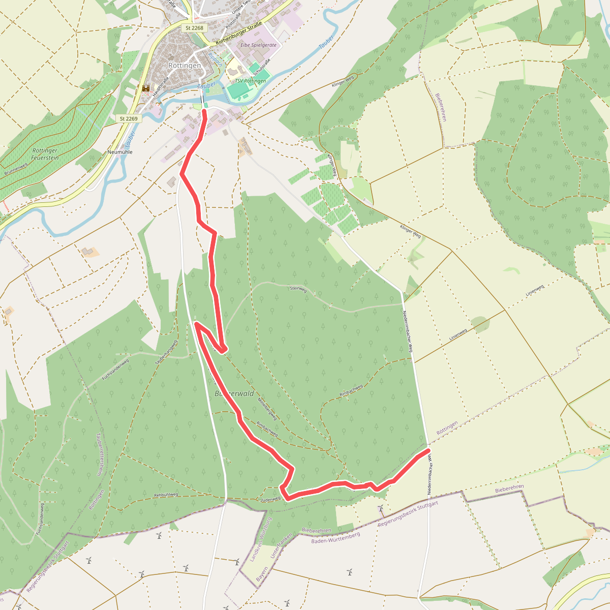 Röttingen - Bürgerwald