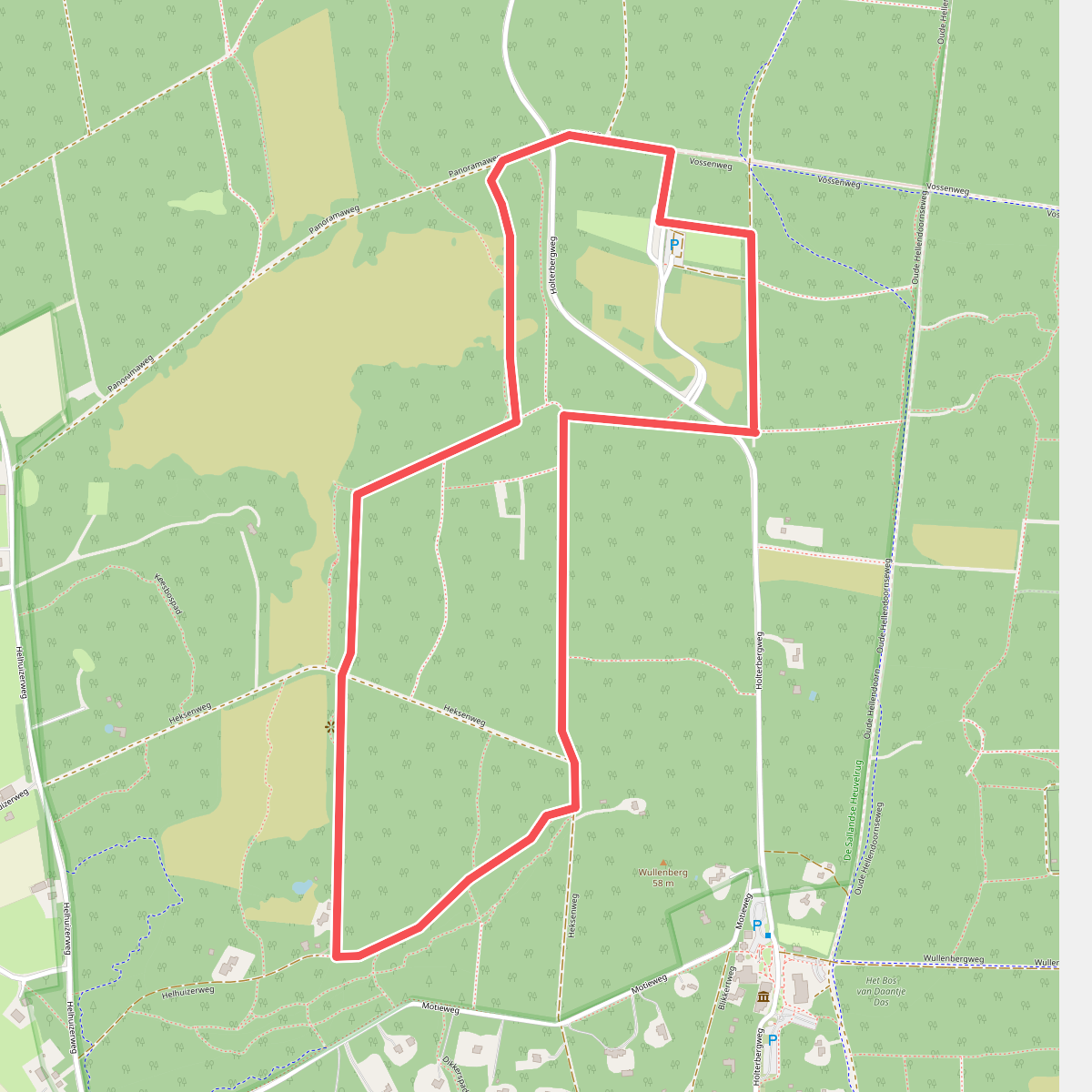 Wandelroute Numendalwandeling