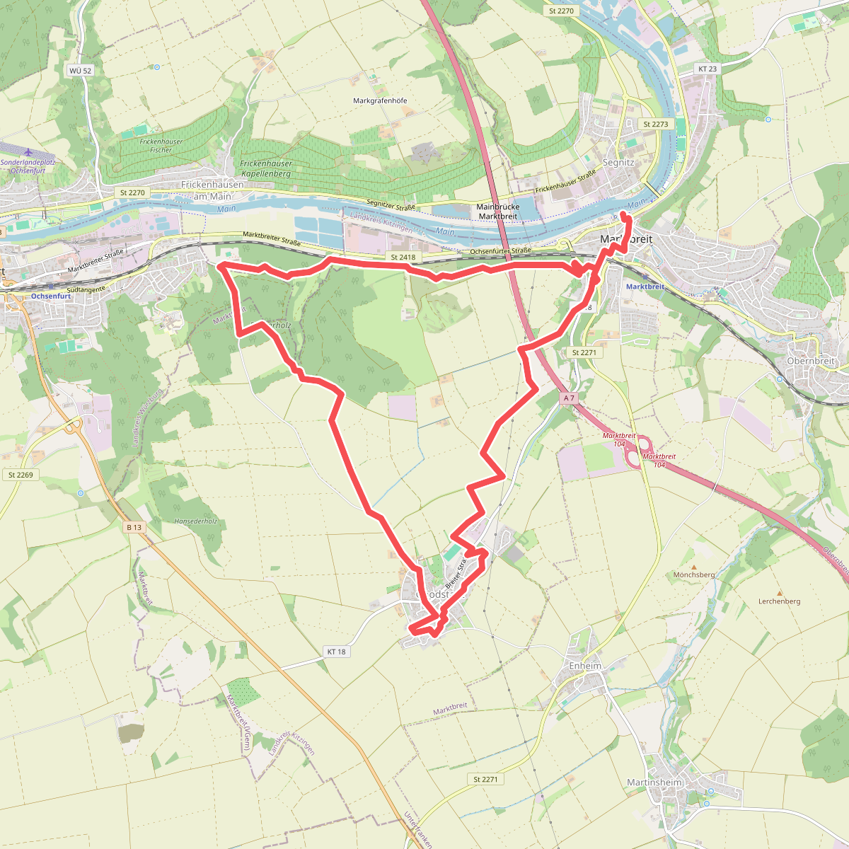 Kulturweg "Gnodstadter Dreieck"