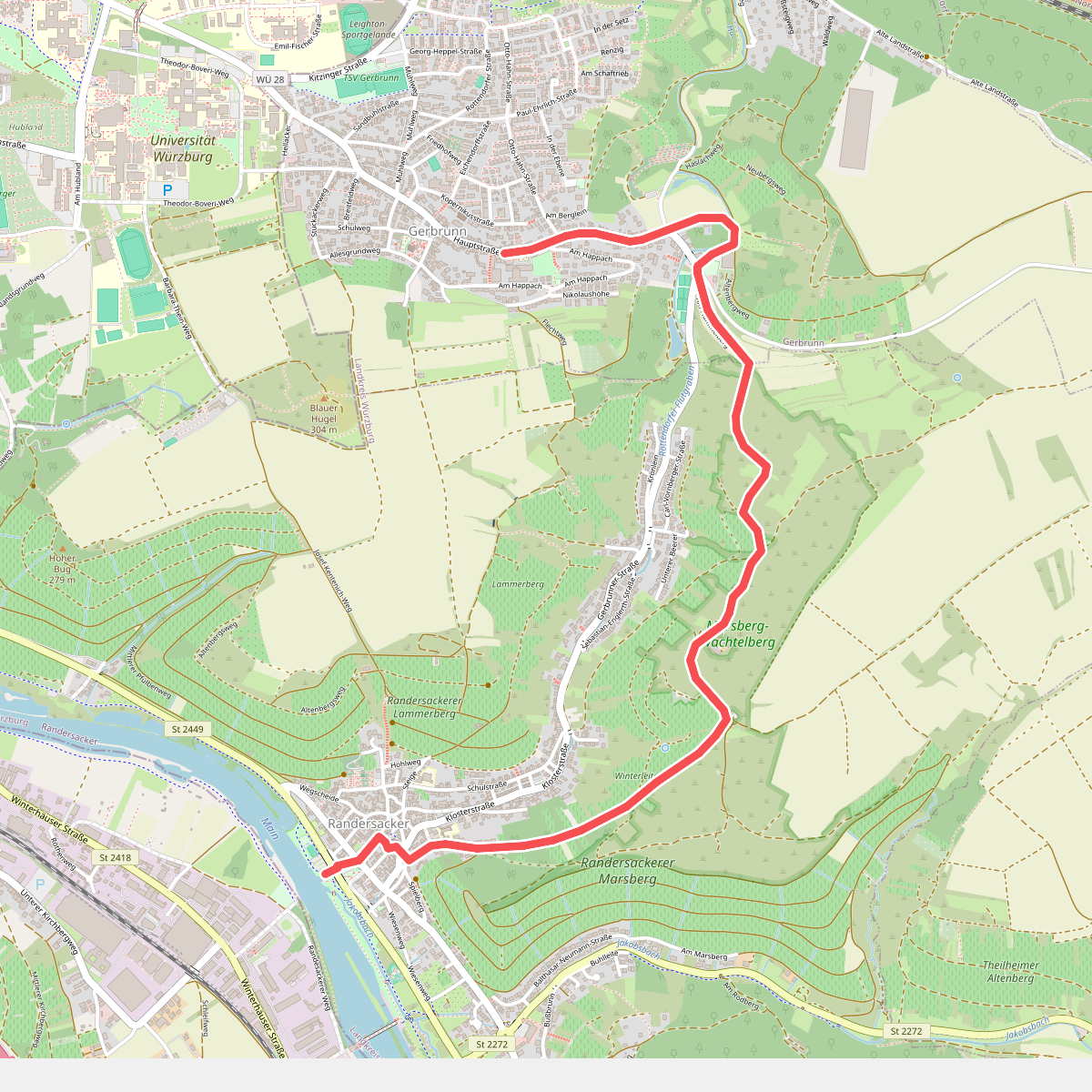 Randersacker - Gerbrunn