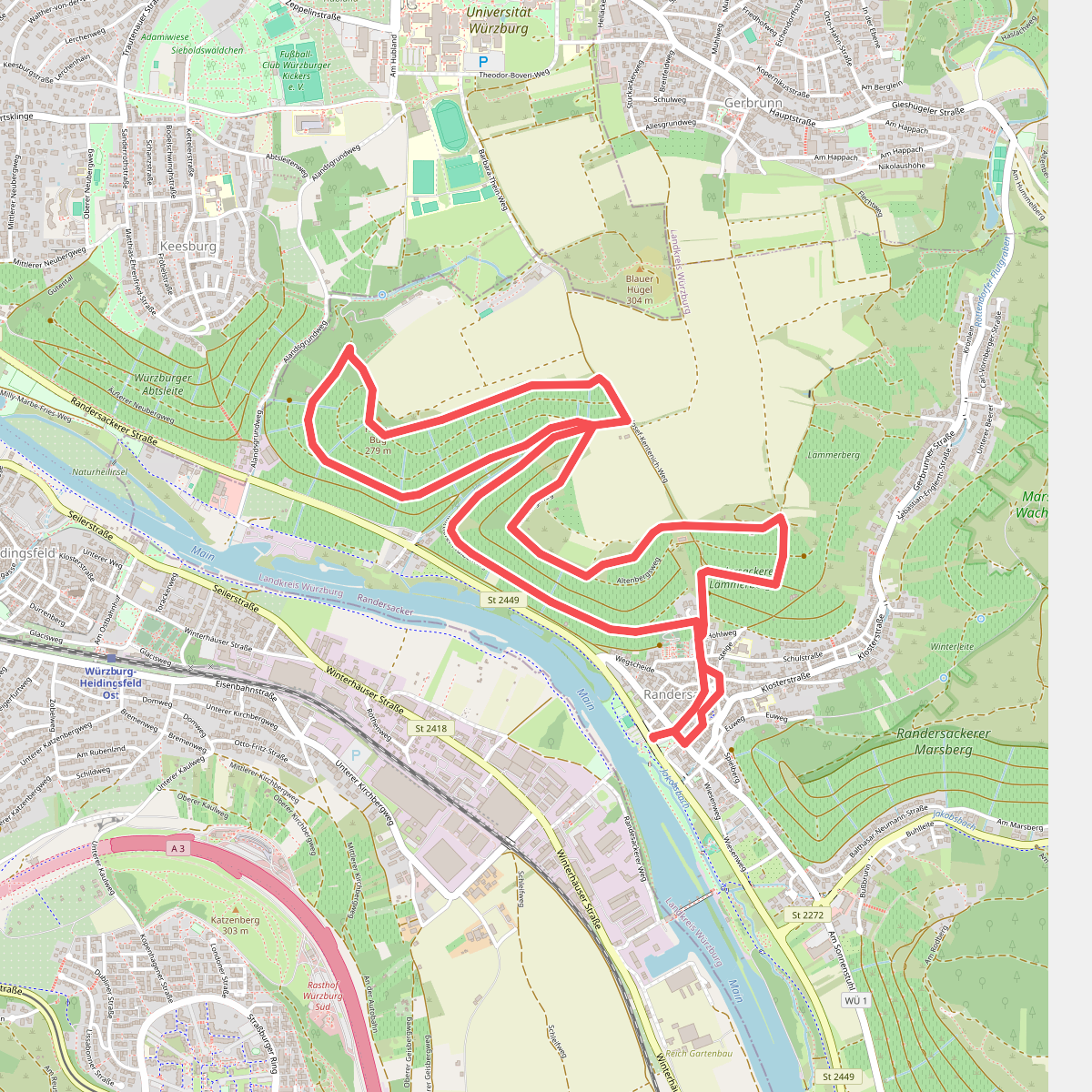 Randersacker R2 Lämmerberg Pfülben