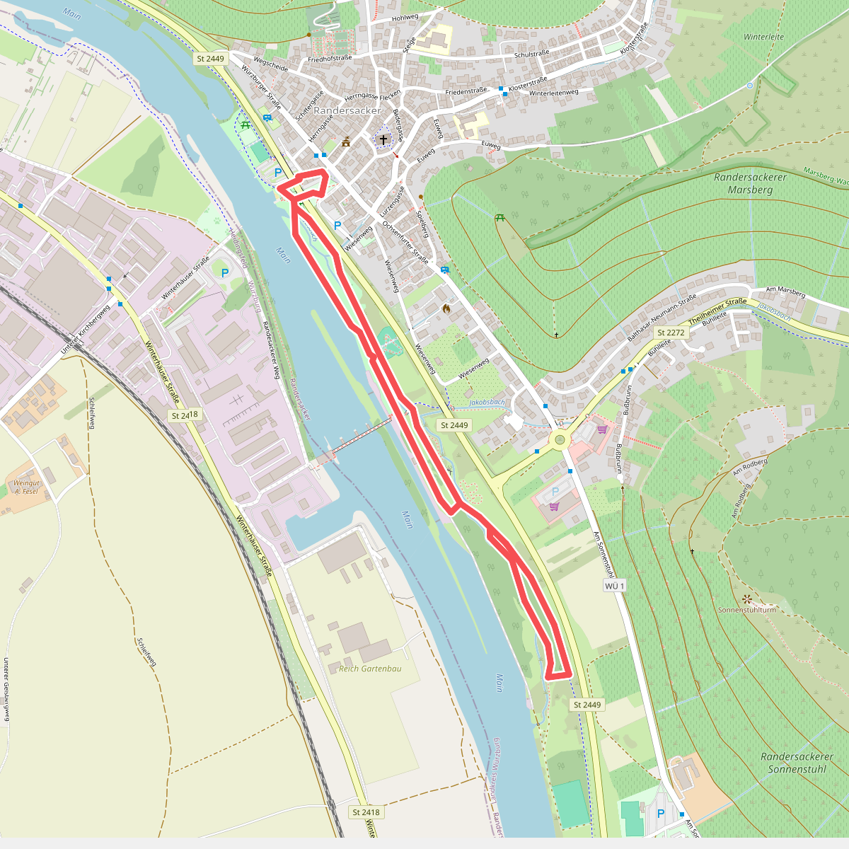 Randersacker R6 Schlenderrunde