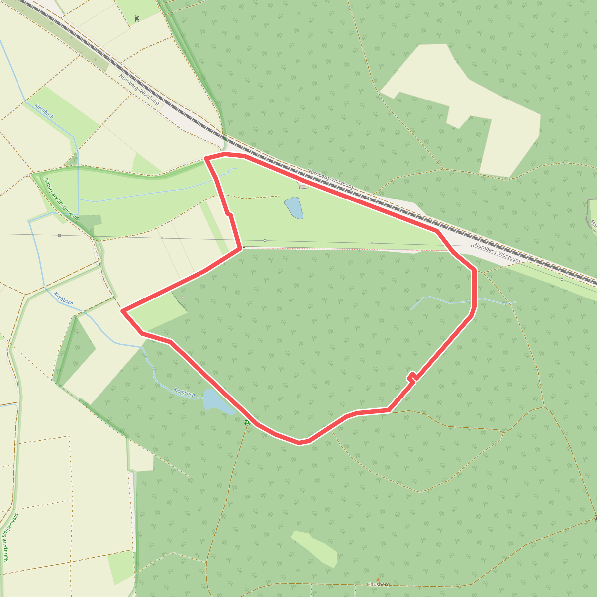Hutewaldweg Hellmitzheim