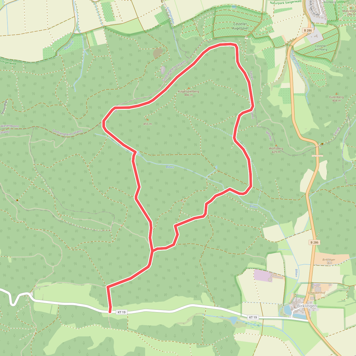 Kugelspielweg Iphofen