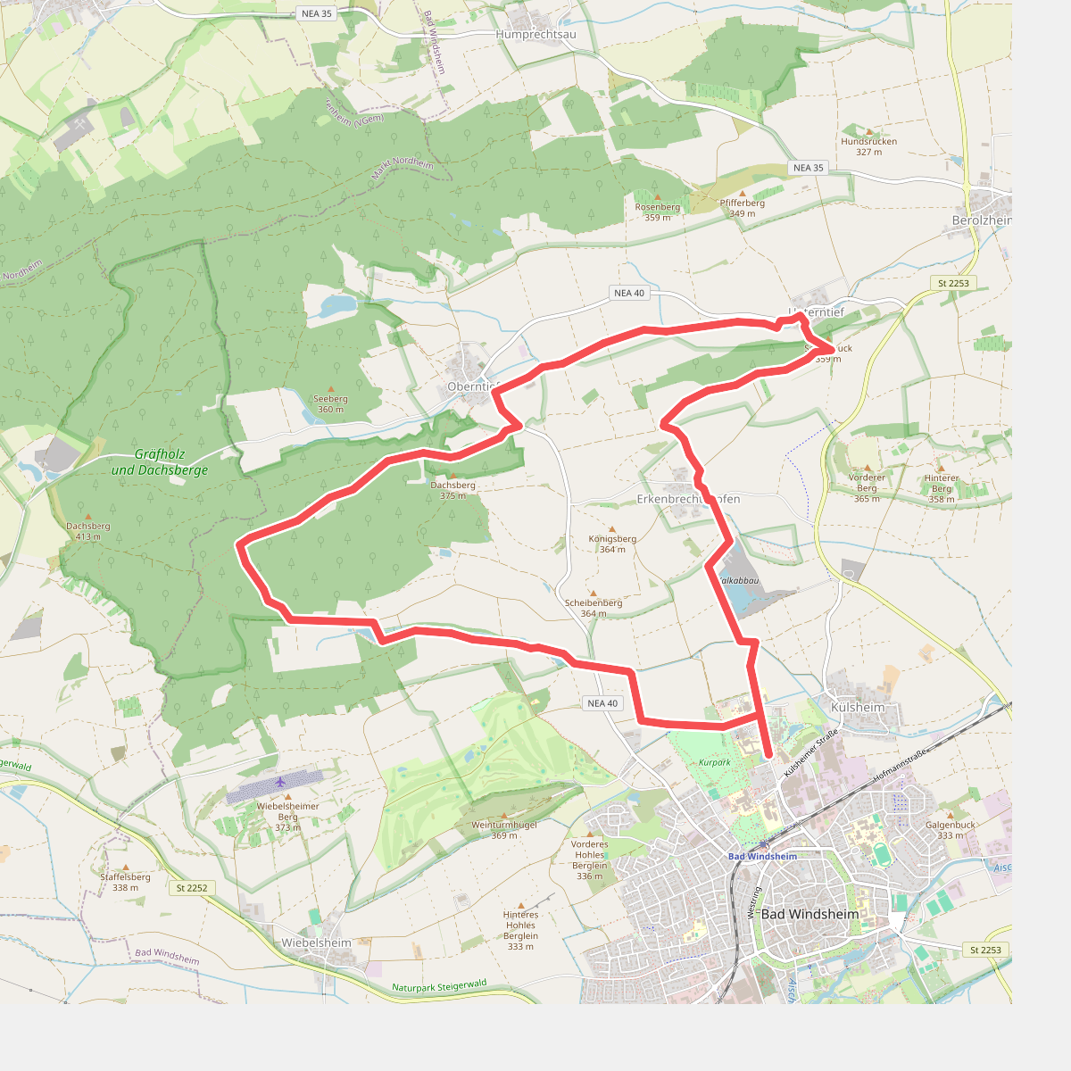 Rundwanderweg Bad Windsheim 1