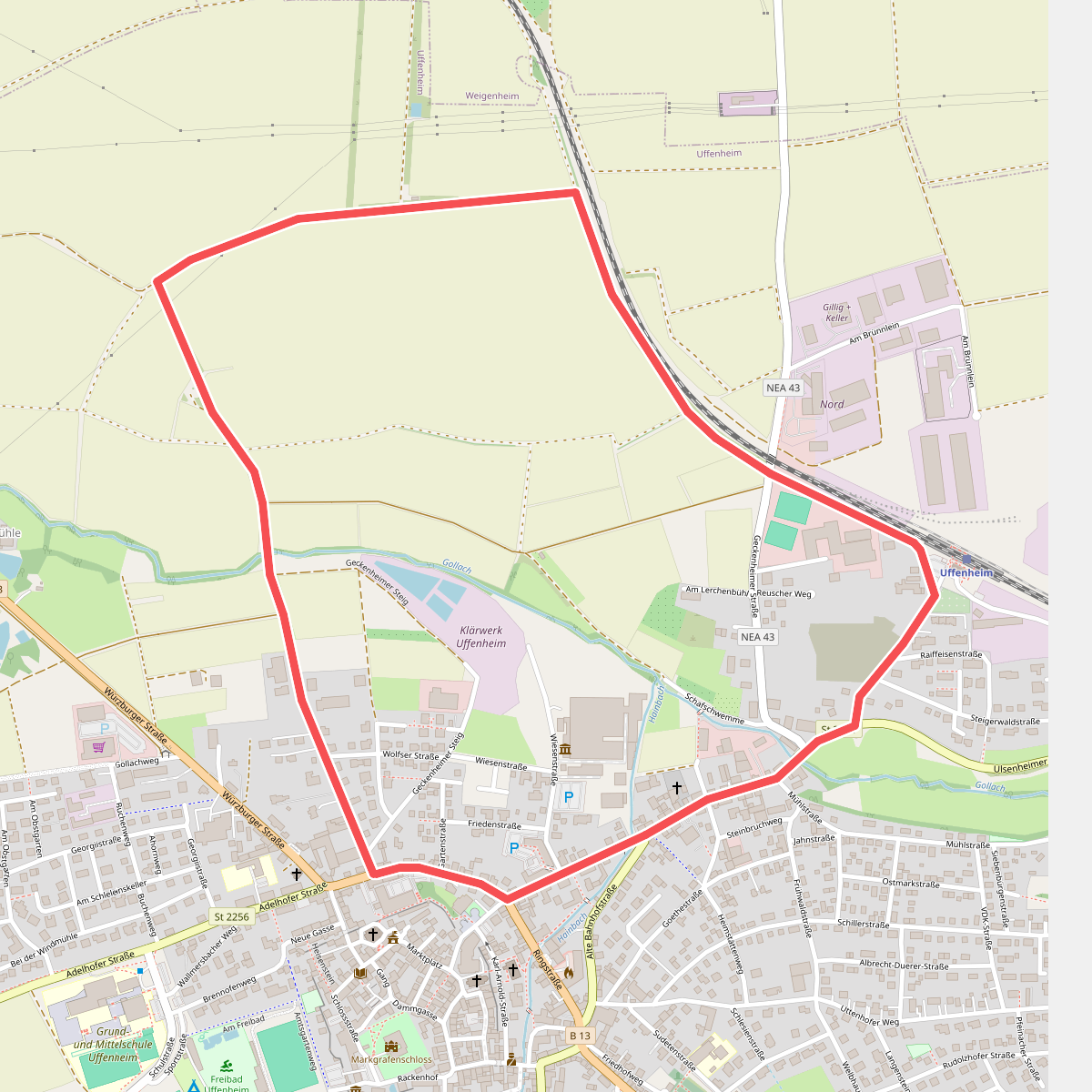 Wanderweg Uffenheim U3