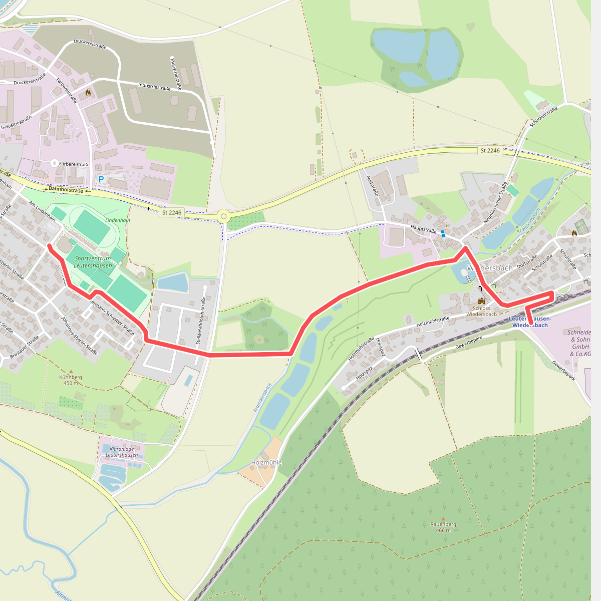 Storchweg Leutershausen