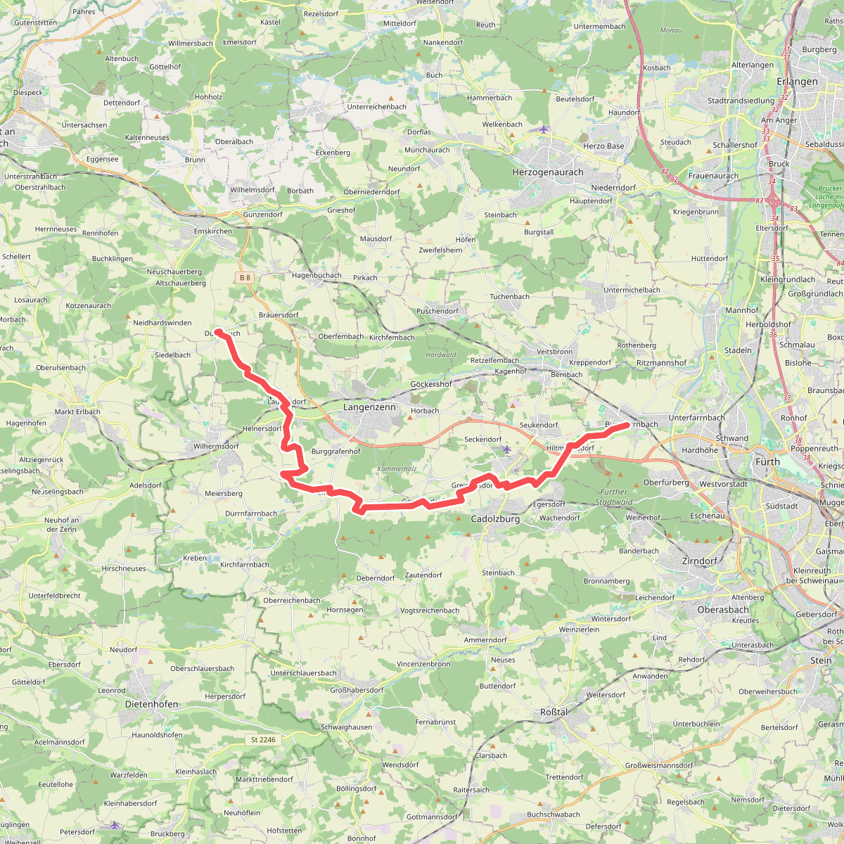Wanderweg Heinrich-Bauer-Weg