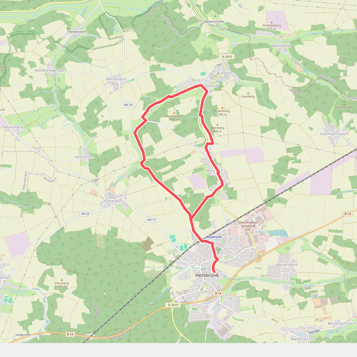 Heilsbronner Rundweg 3