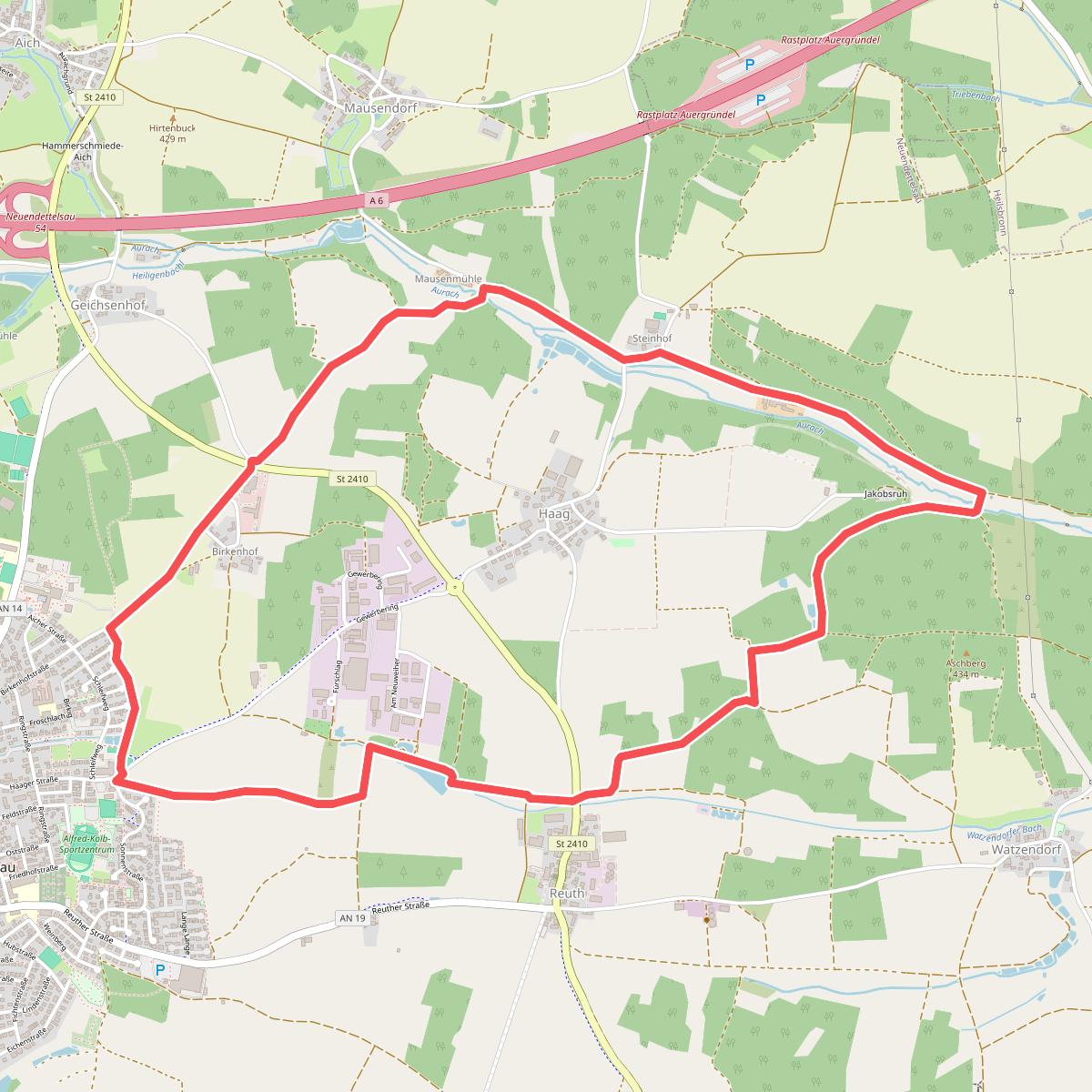 Neuendettelsauer Wanderweg Nr. 2