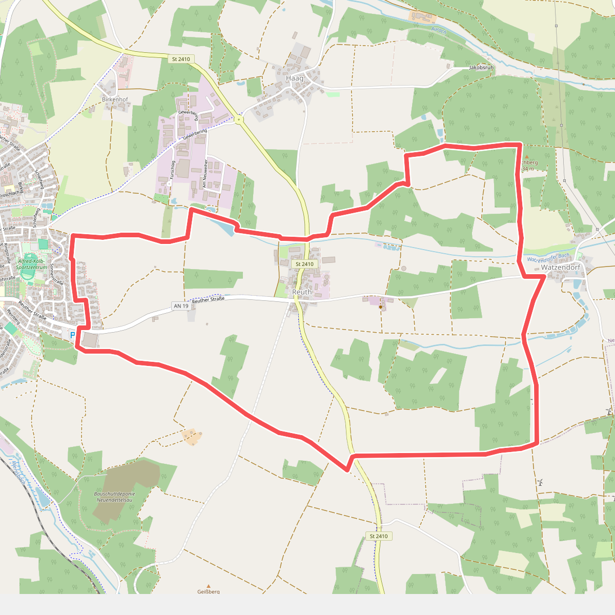 Neuendettelsauer Wanderweg Nr. 3
