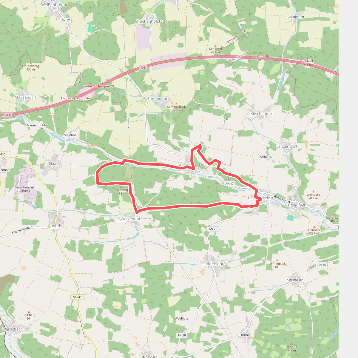 Neuendettelsauer Wanderweg Nr. 31