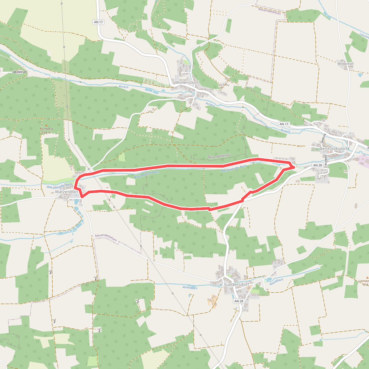 Neuendettelsauer Wanderweg Nr. 33