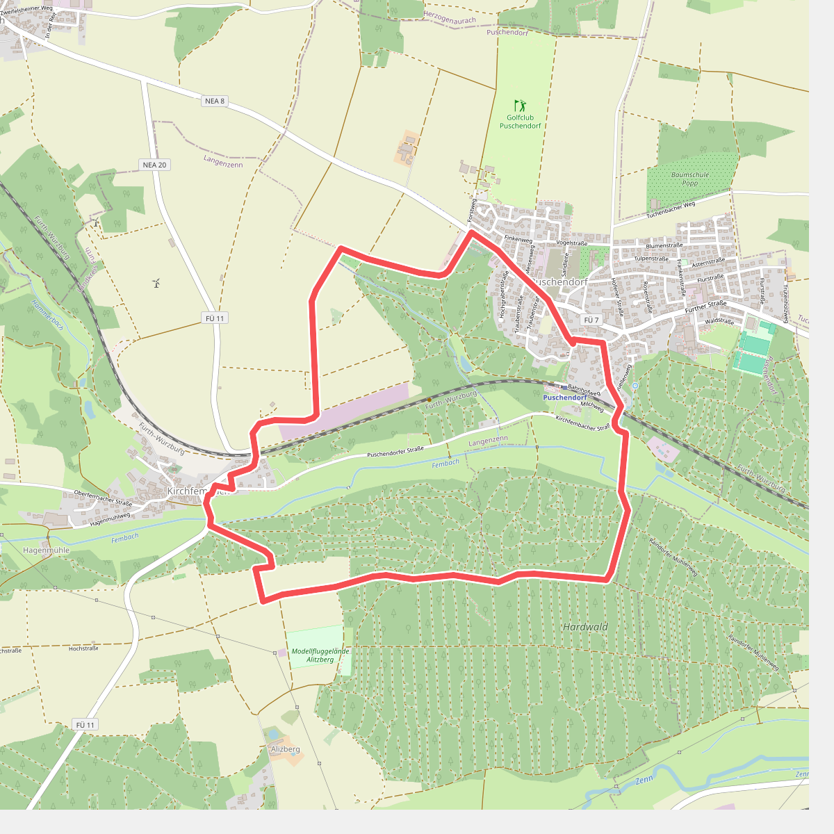 Puschendorf Wanderweg 4