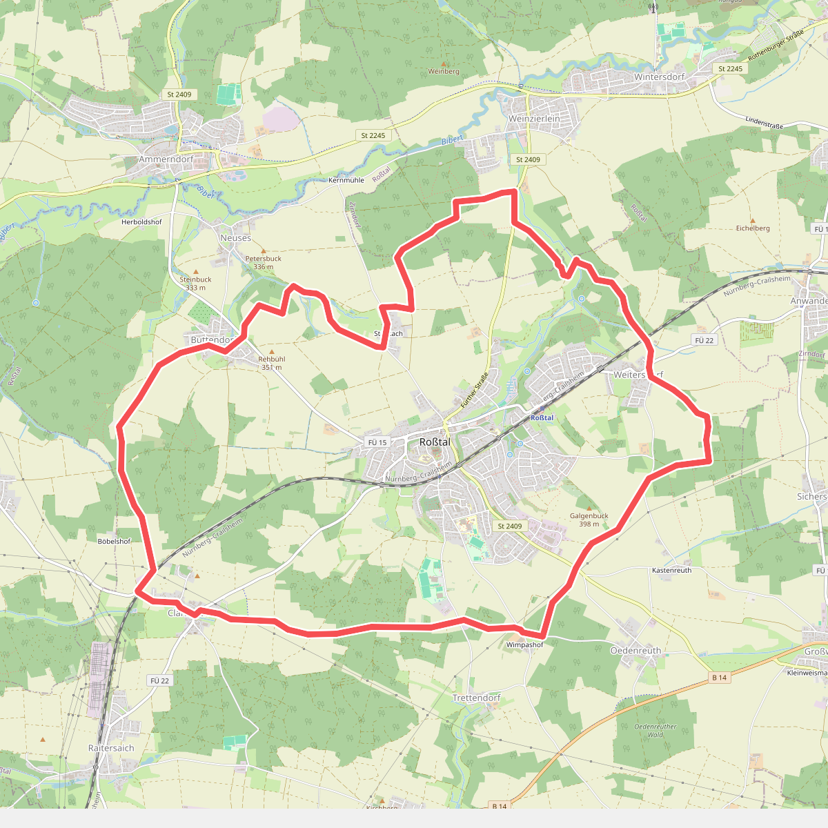 Rundwanderweg Roßtal