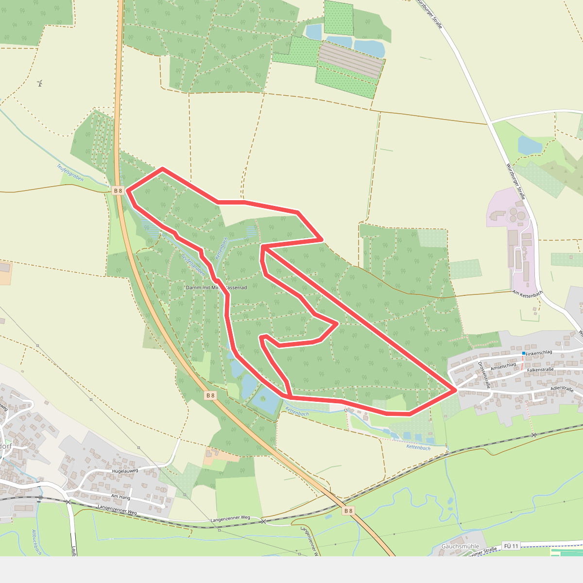 Waldlehrpfad Teufelsgraben Langenzenn