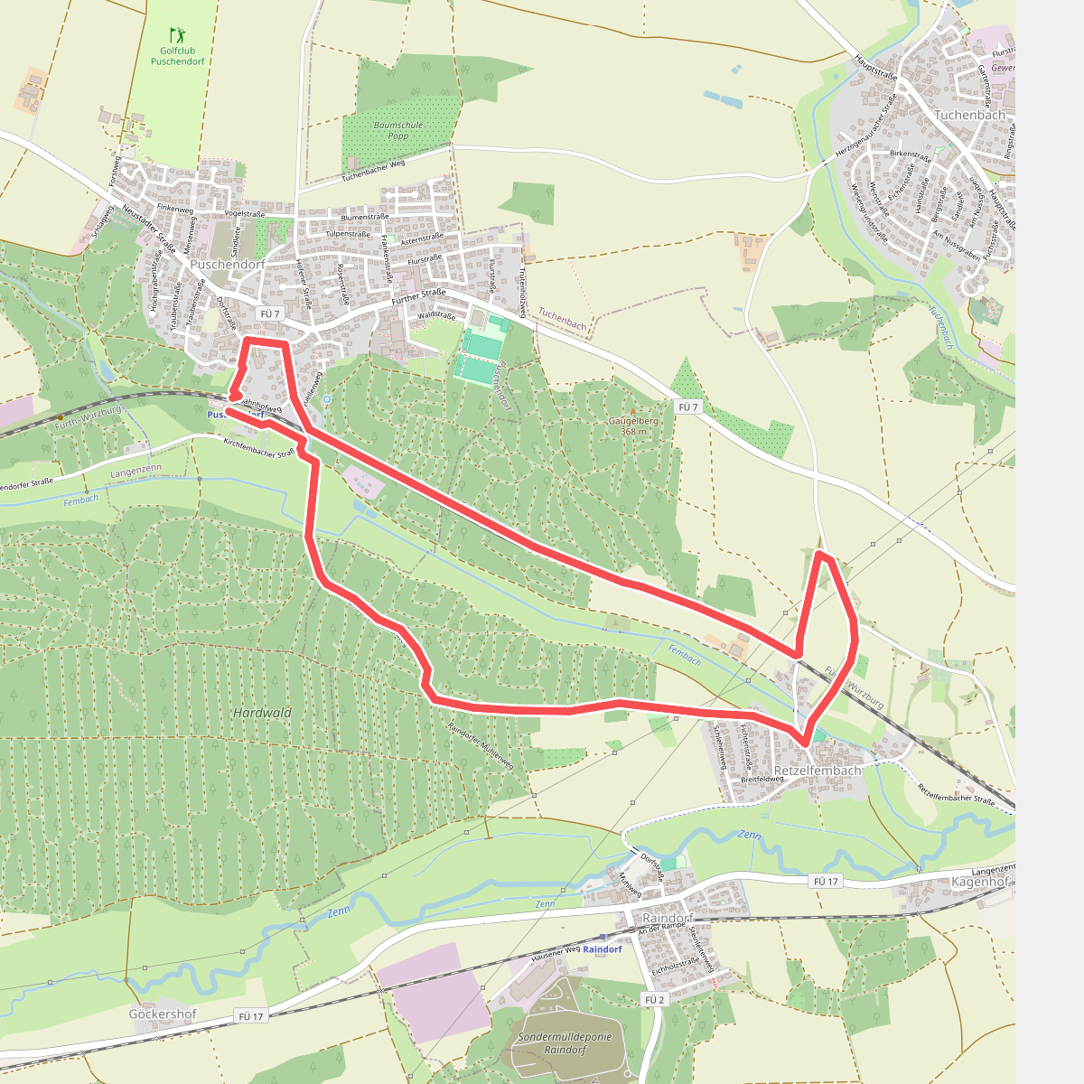 Wanderweg Puschendorf 5A