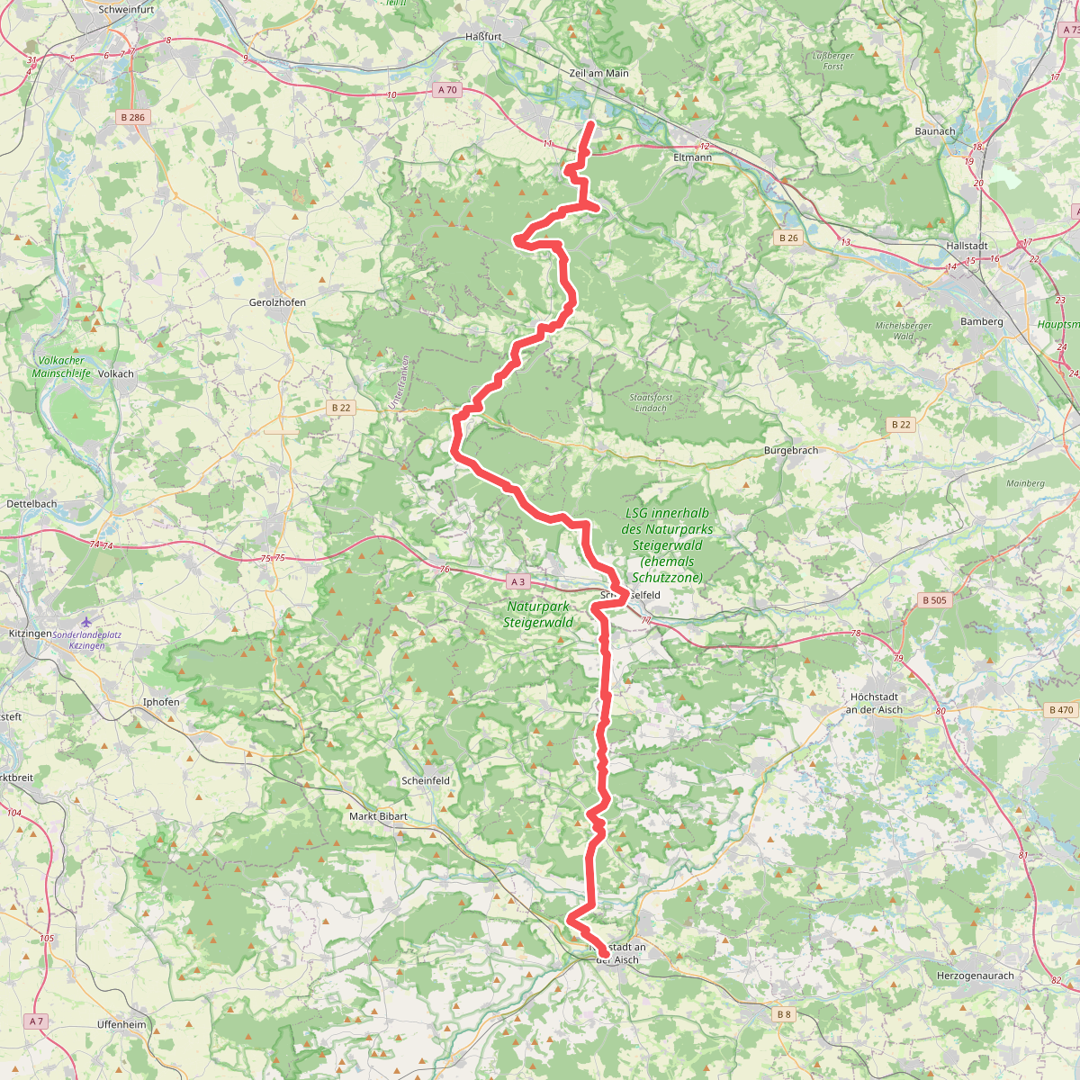 Wanderweg Grüner Löffel