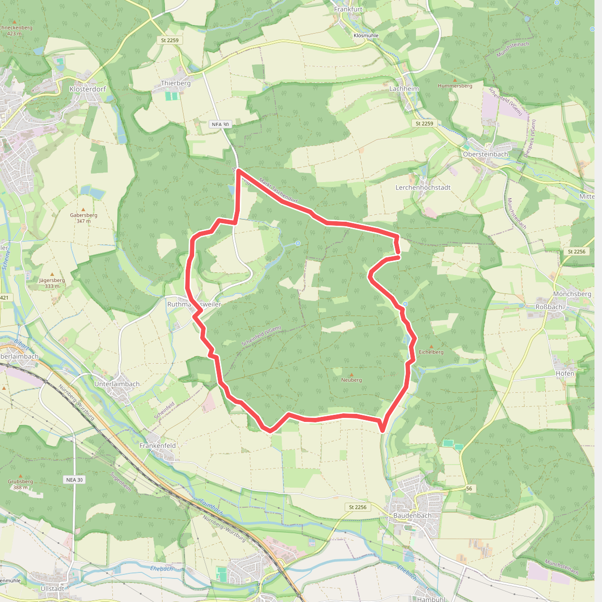 Baudenbach Rundweg B1