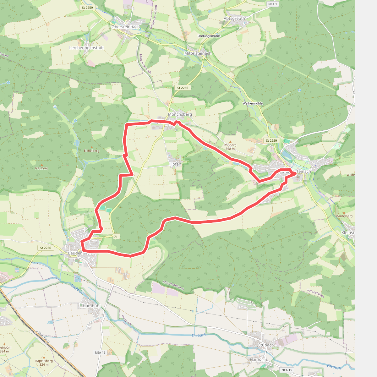 Baudenbach Rundweg B2