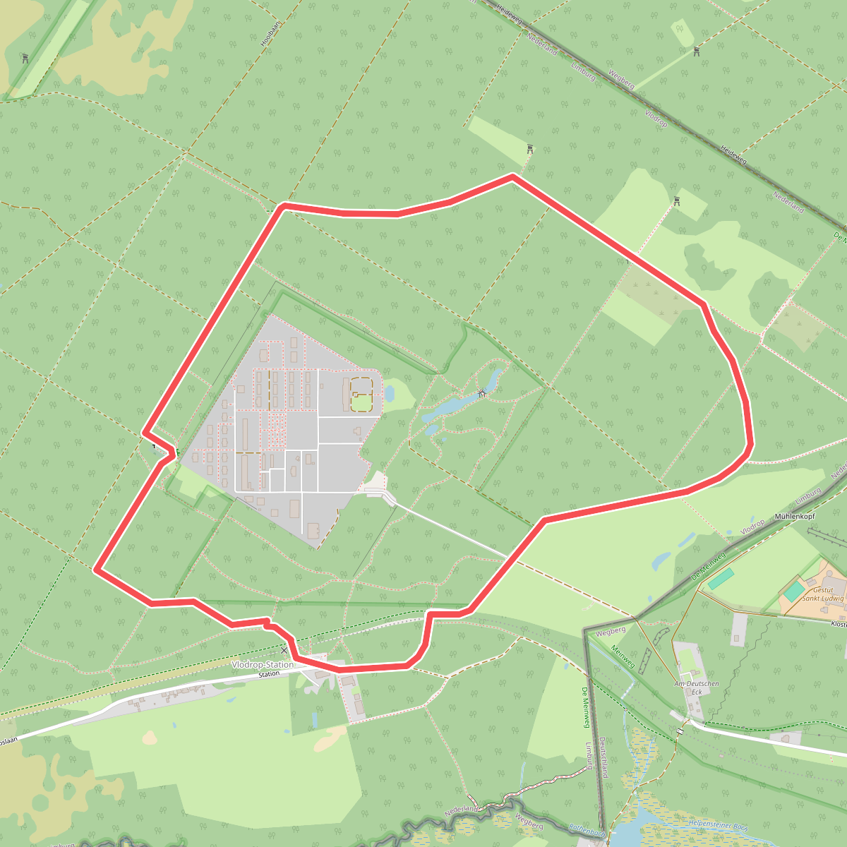 Wandelroute Sint-Ludwig