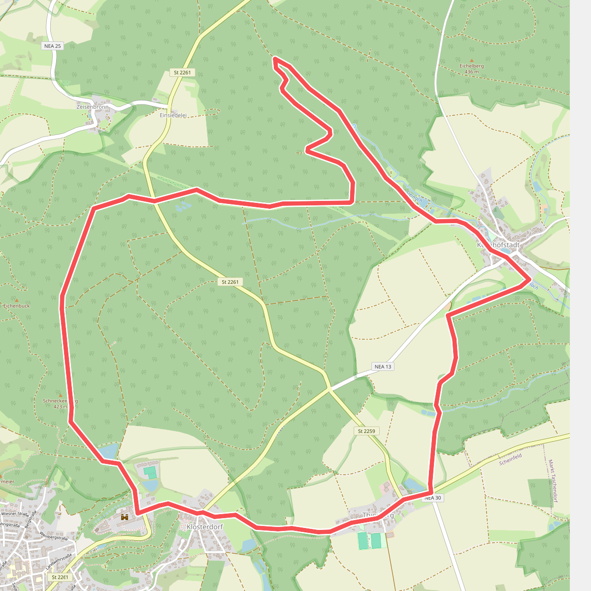 Scheinfeld Rundweg S1
