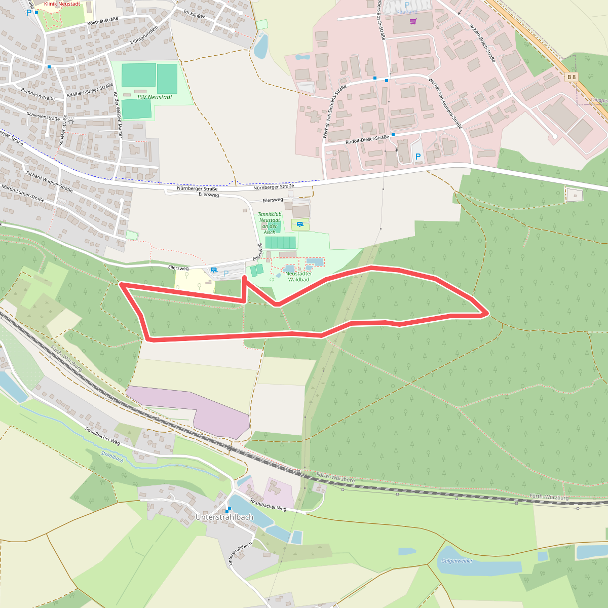 Fitness Parcours Neustadt an der Aisch