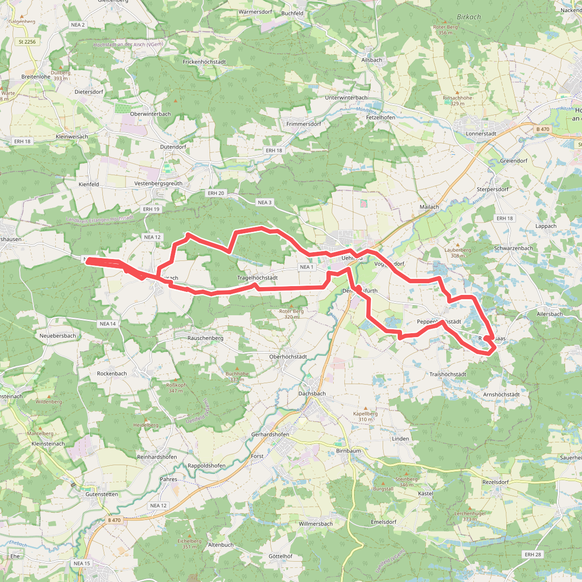 Karpfen-Rundweg Uehlfeld