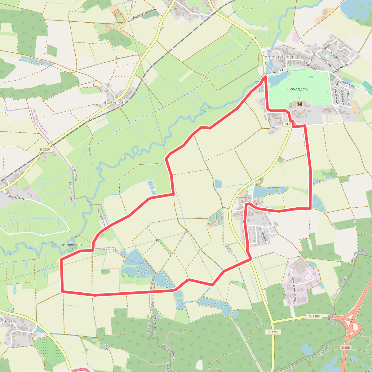 Limbacher Weg Pommersfelden