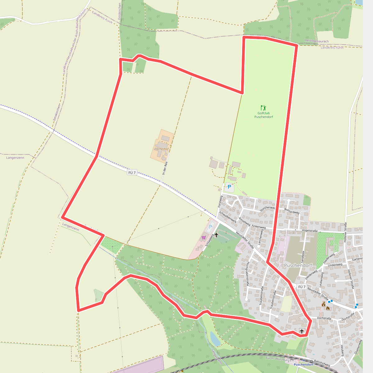 Puschendorf Wanderweg 3