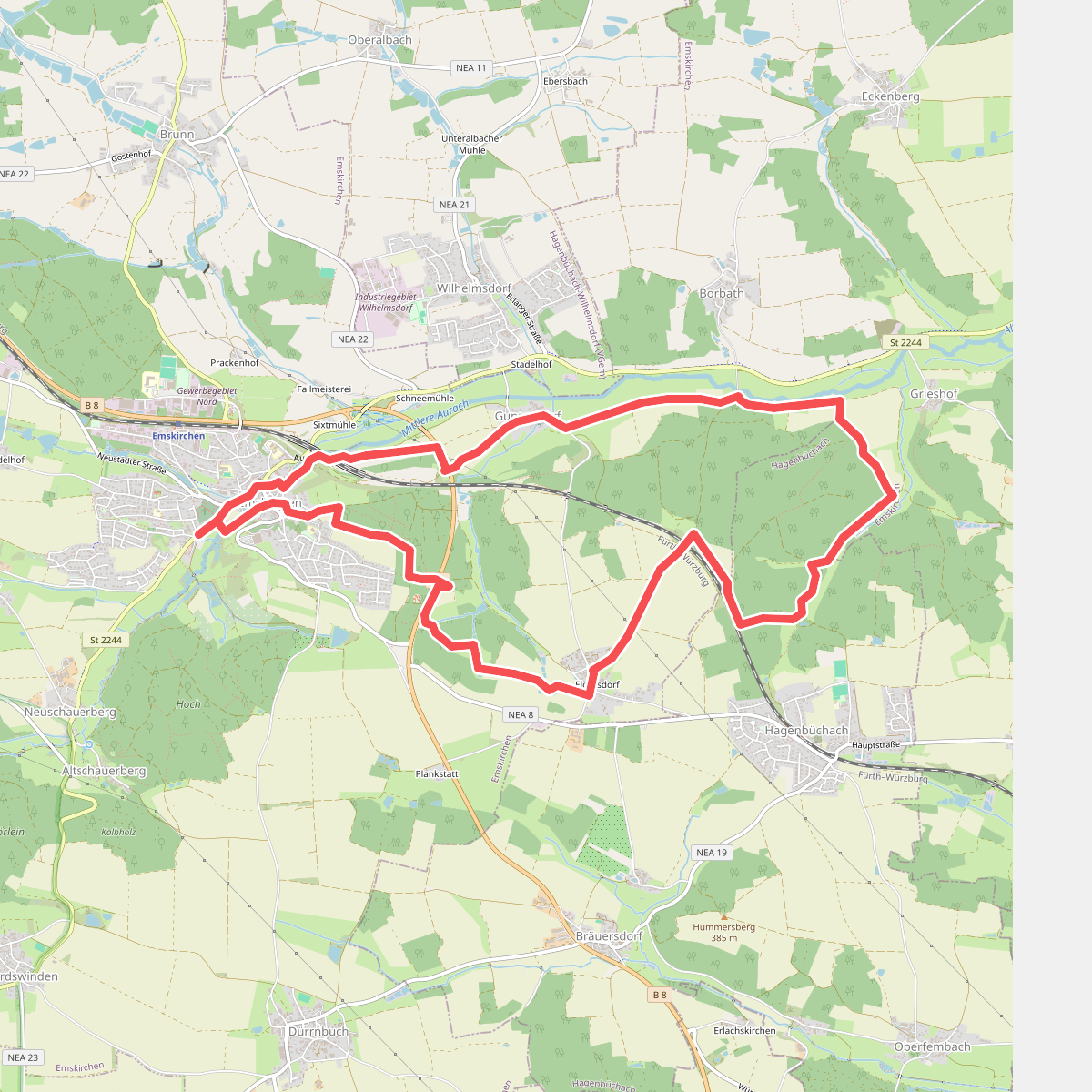 Rundwanderweg Emskirchen E 6