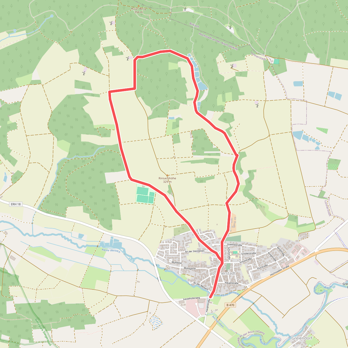 Rundweg Lonnerstadt L1