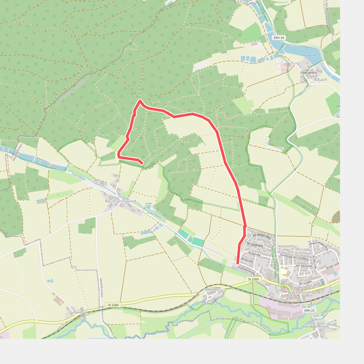 Rundweg Wachenroth W 1