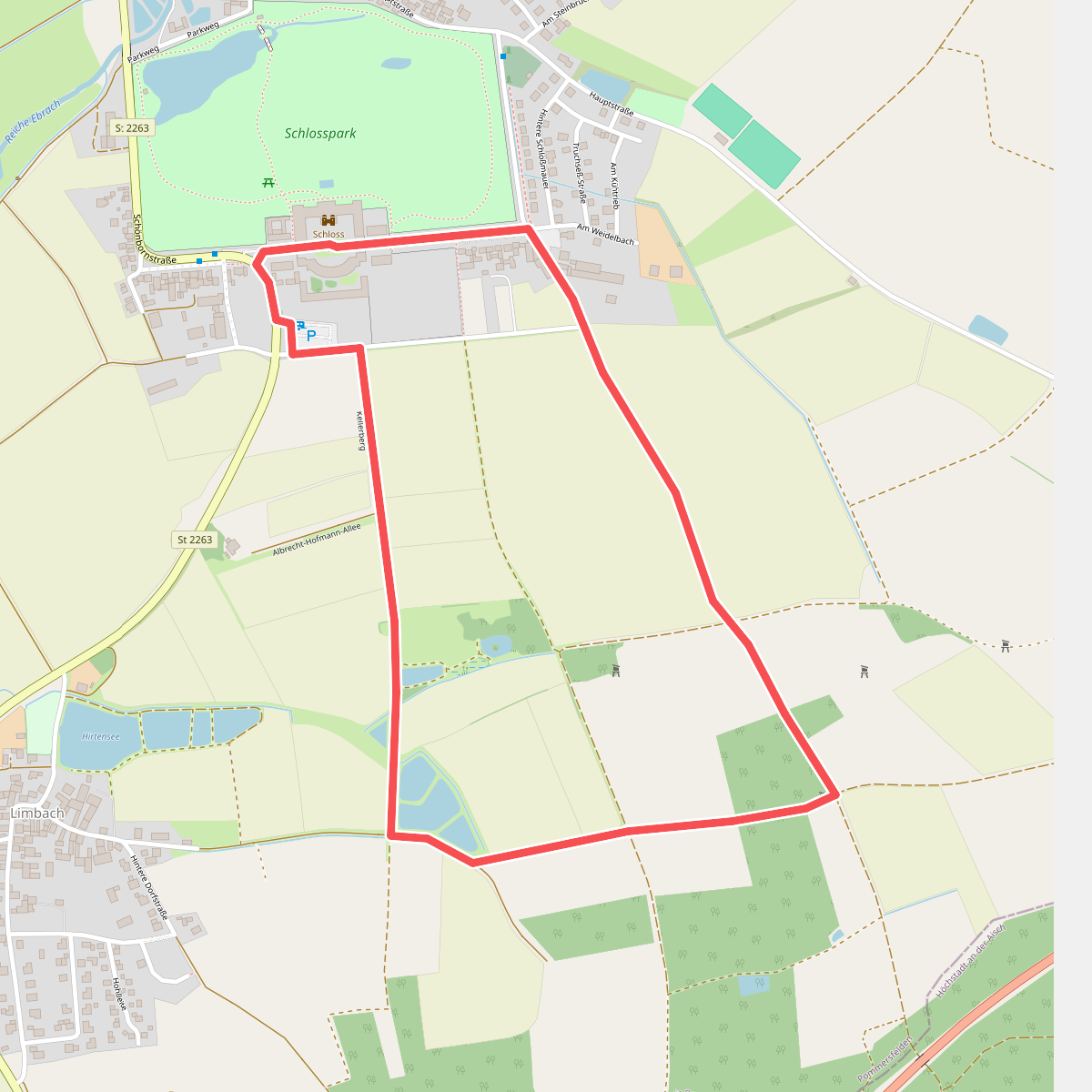 Spazierweg Pommersfelden
