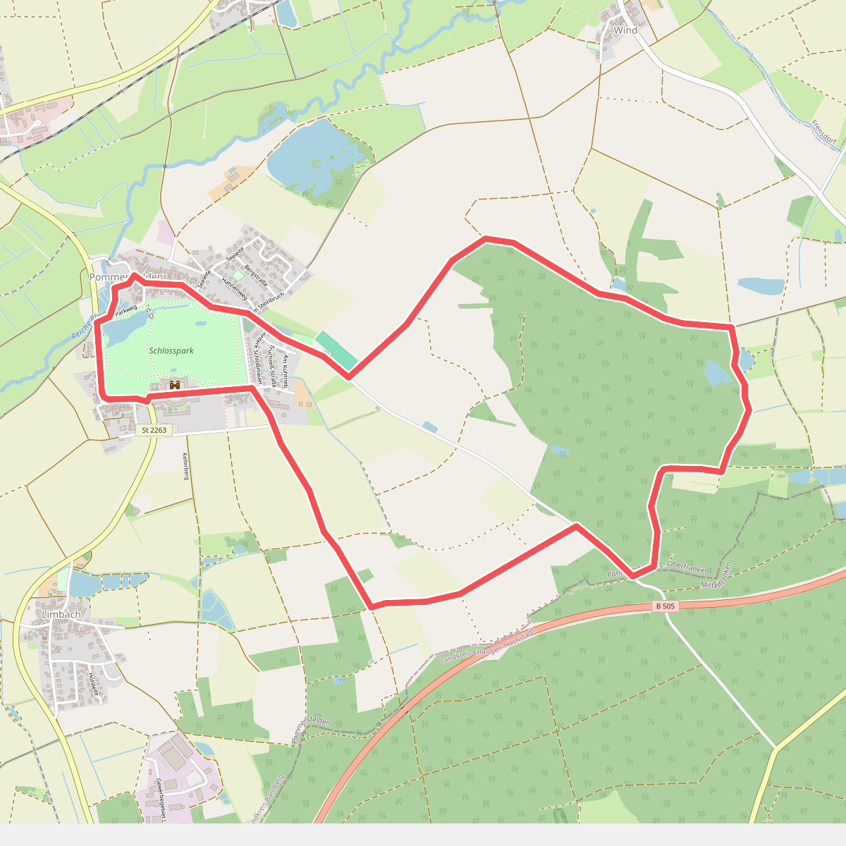 Weichweg Pommersfelden
