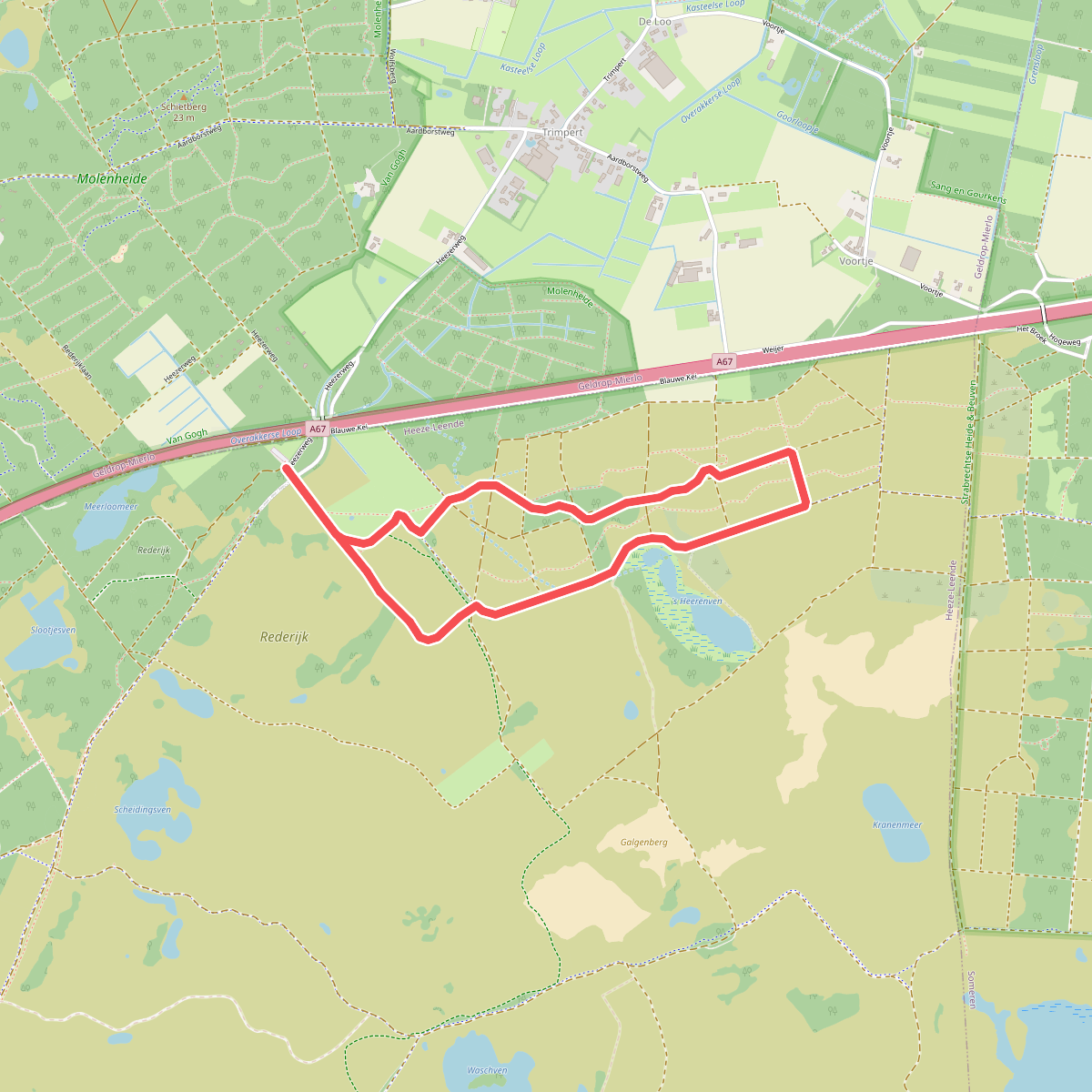 Wandelroute Snuffelroute