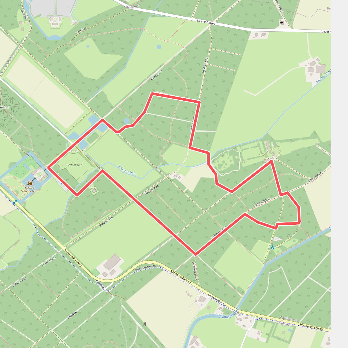 Wandelroute Paardenkolk